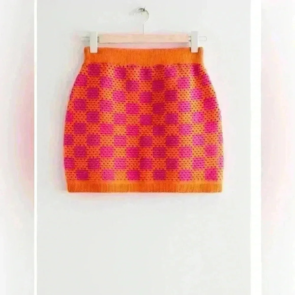 & other stories crochet mini skirt - Picture 1 of 12